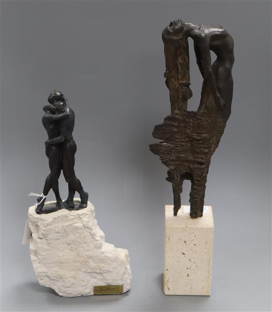 Josep Bofill (Spanish b. 1942), two cast resin limited edition sculptures, Height 42cm
